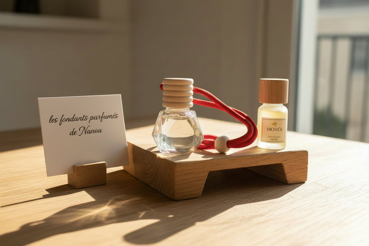 "Diffuseur parfum voiture adoucissant"