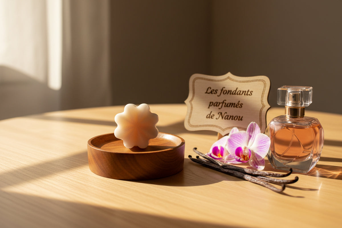 fondant parfumé vanille orchidée
