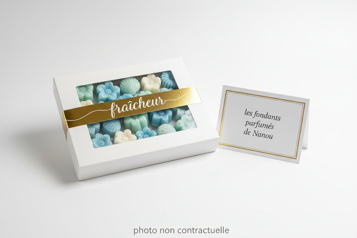 fondant parfumé Coffret fraîcheur - Les fondants parfumés de nanou