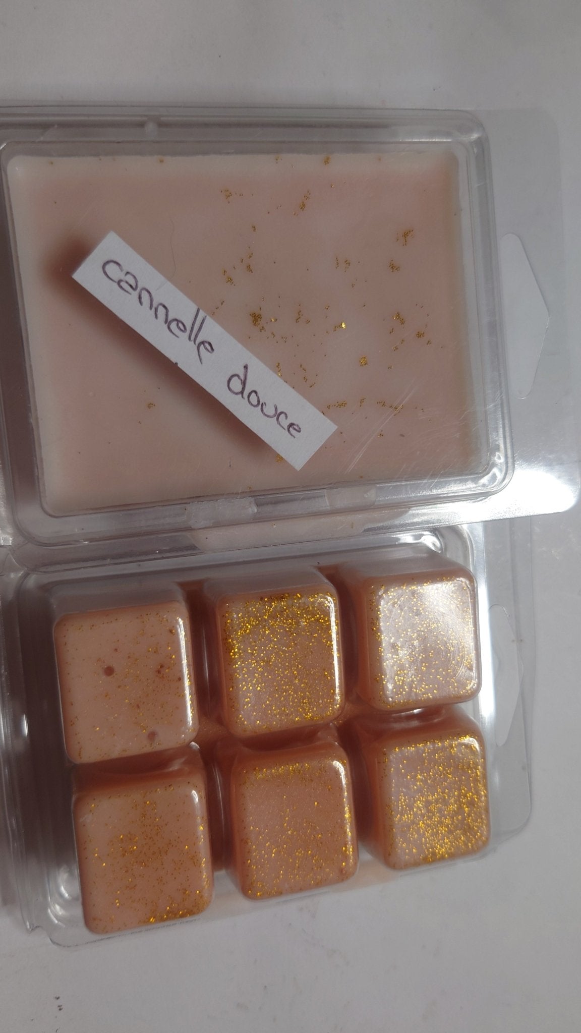 Fondant parfumé clamshell (boite) cannelle douce - Les fondants parfumés de nanou