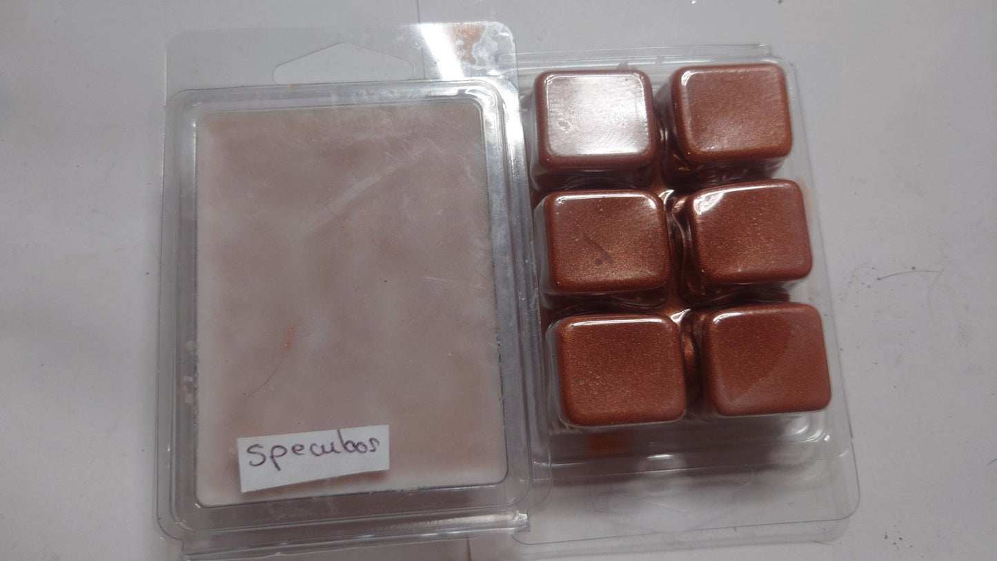 Fondant parfumé clamshell (boîte) spéculoos - Les fondants parfumés de nanou