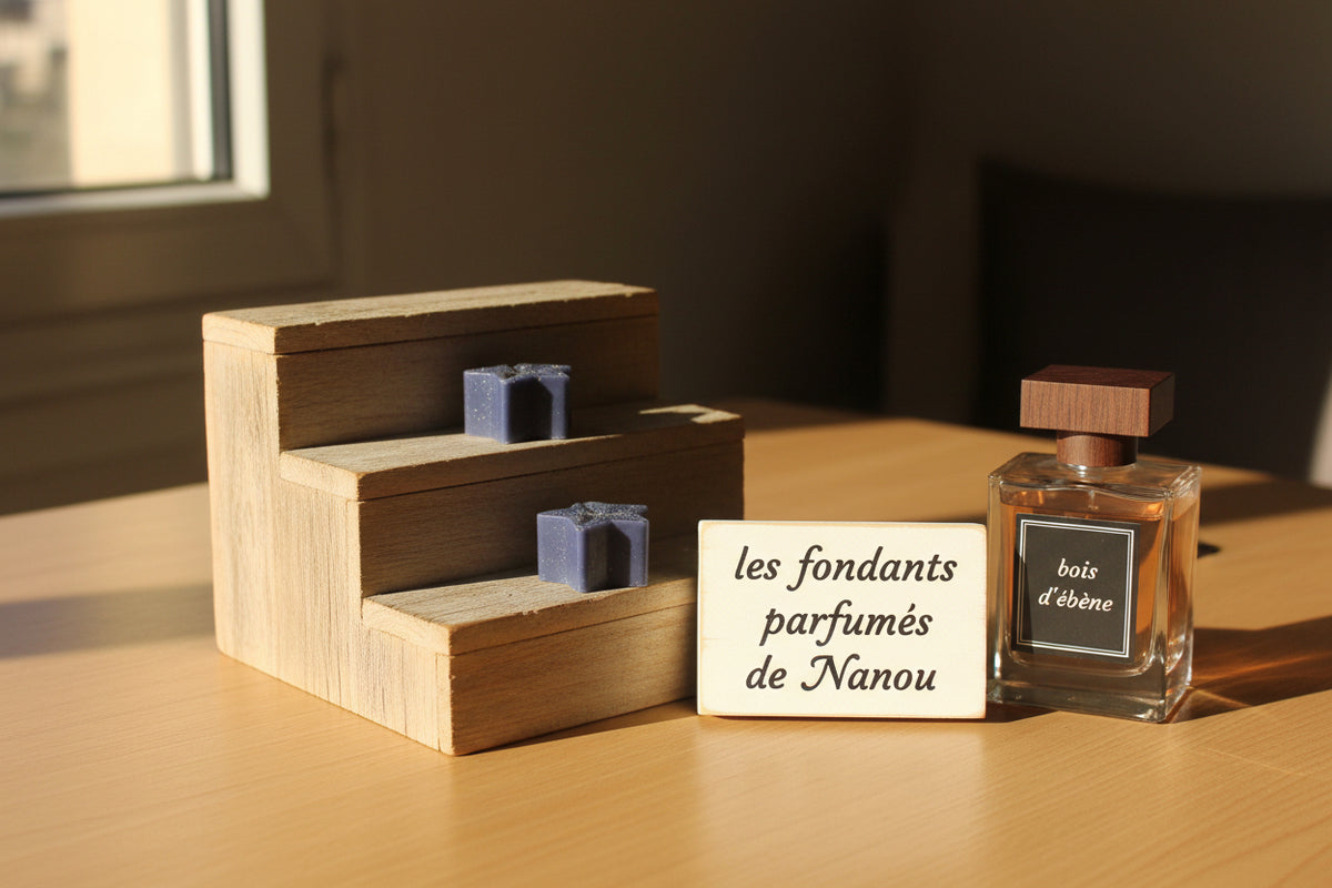 Fondant parfumé bois d'ébène - Les fondants parfumés de nanou