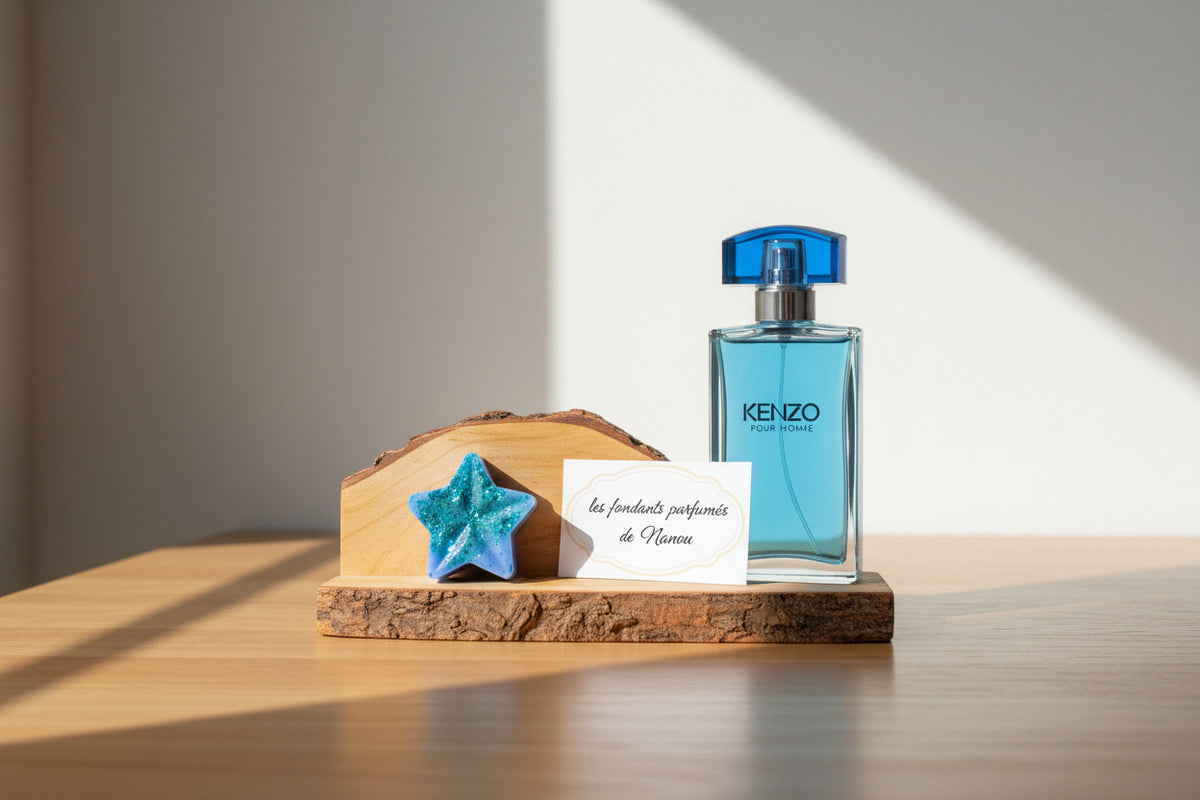 Fondant classique fleur d'eau (Kenzo homme) - Les fondants parfumés de nanou