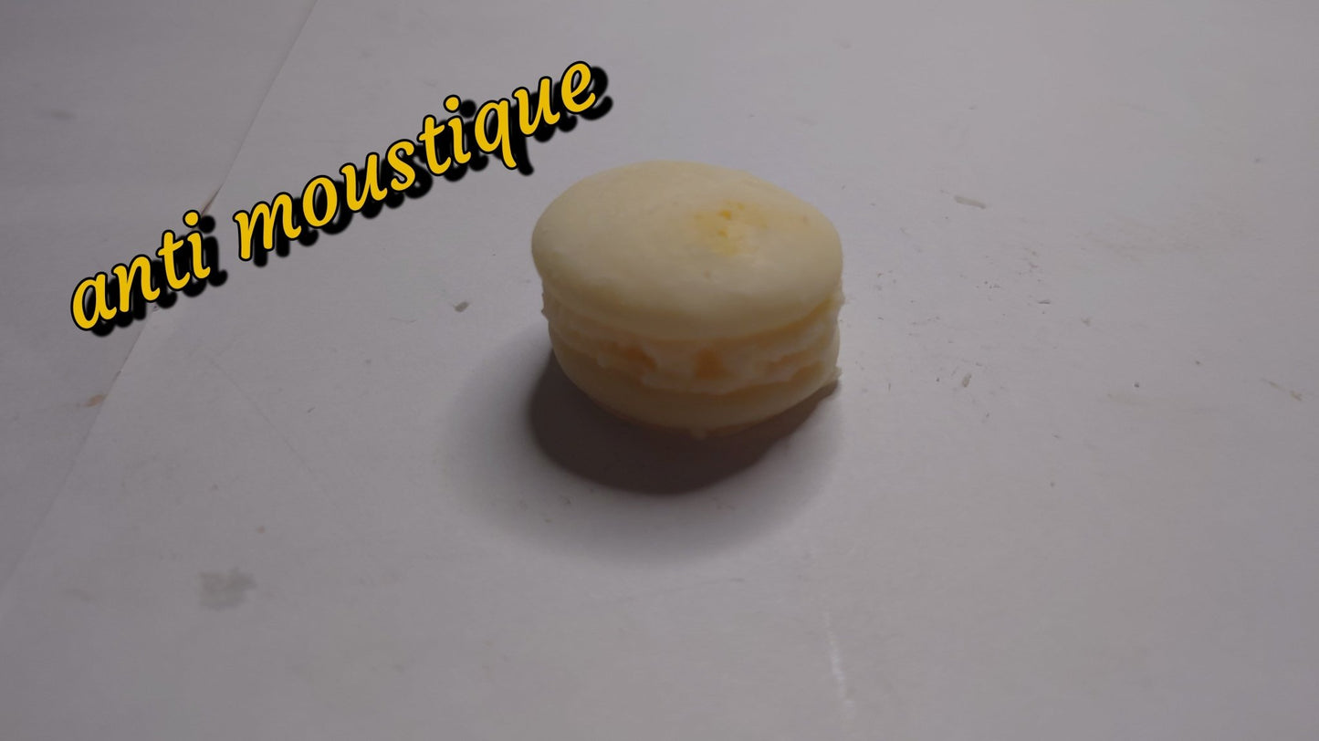 Fondant parfumé format macaron anti moustique - Les fondants parfumés de nanou