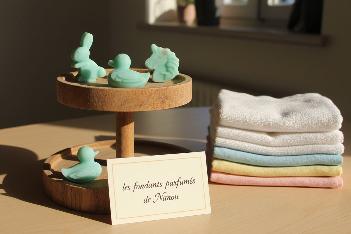 fondant parfumé Adoucissant - Les fondants parfumés de nanou