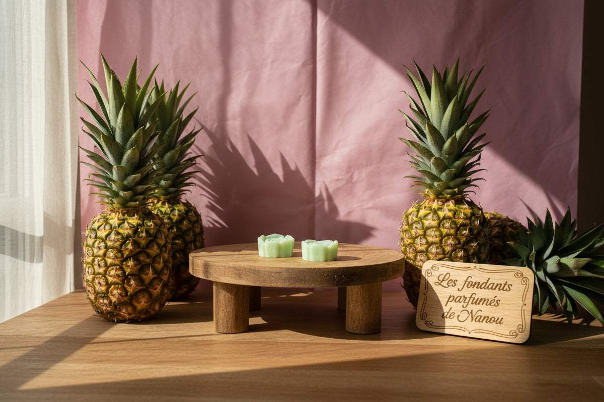 Fondant parfumé Ananas - Les fondants parfumés de nanou