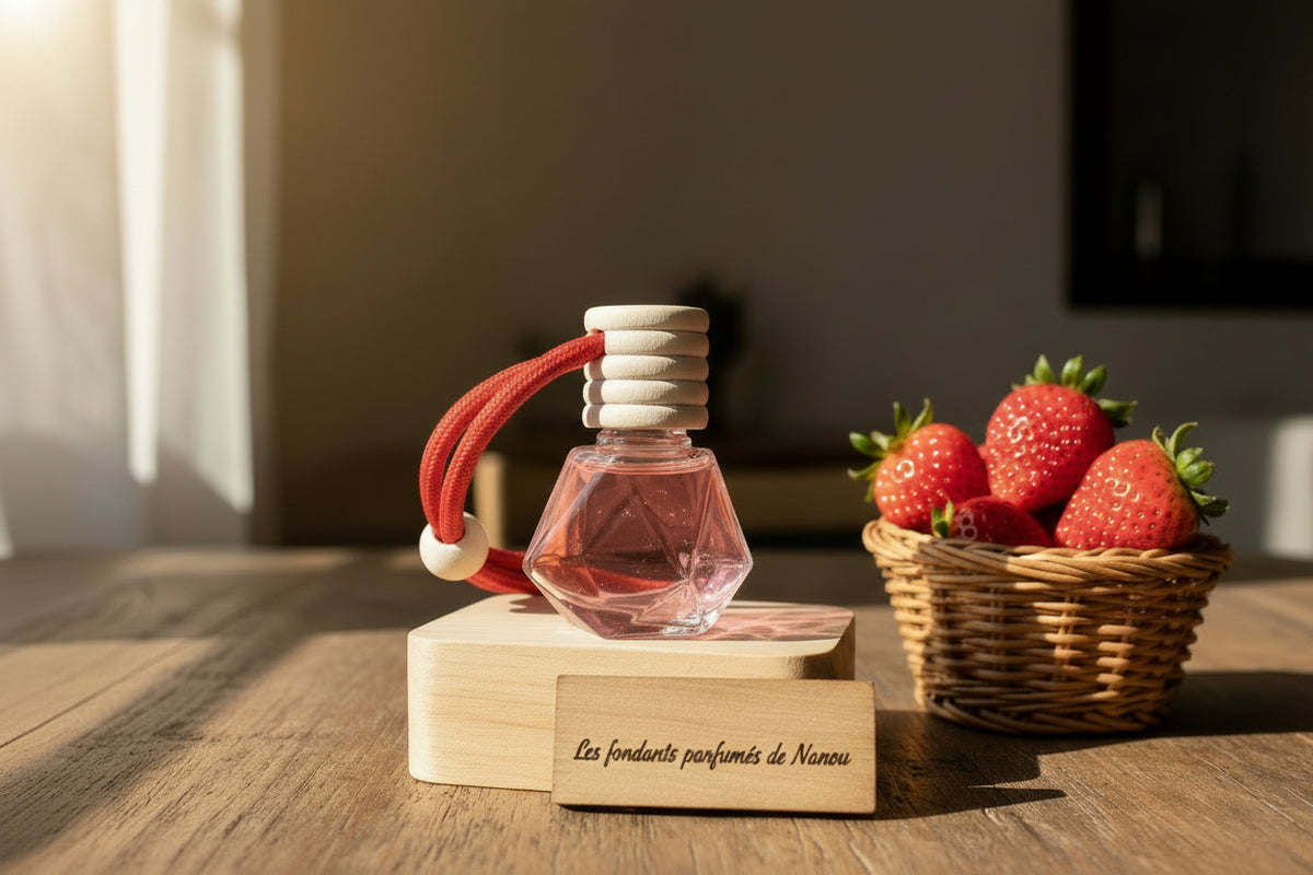 Parfums de voiture fraise