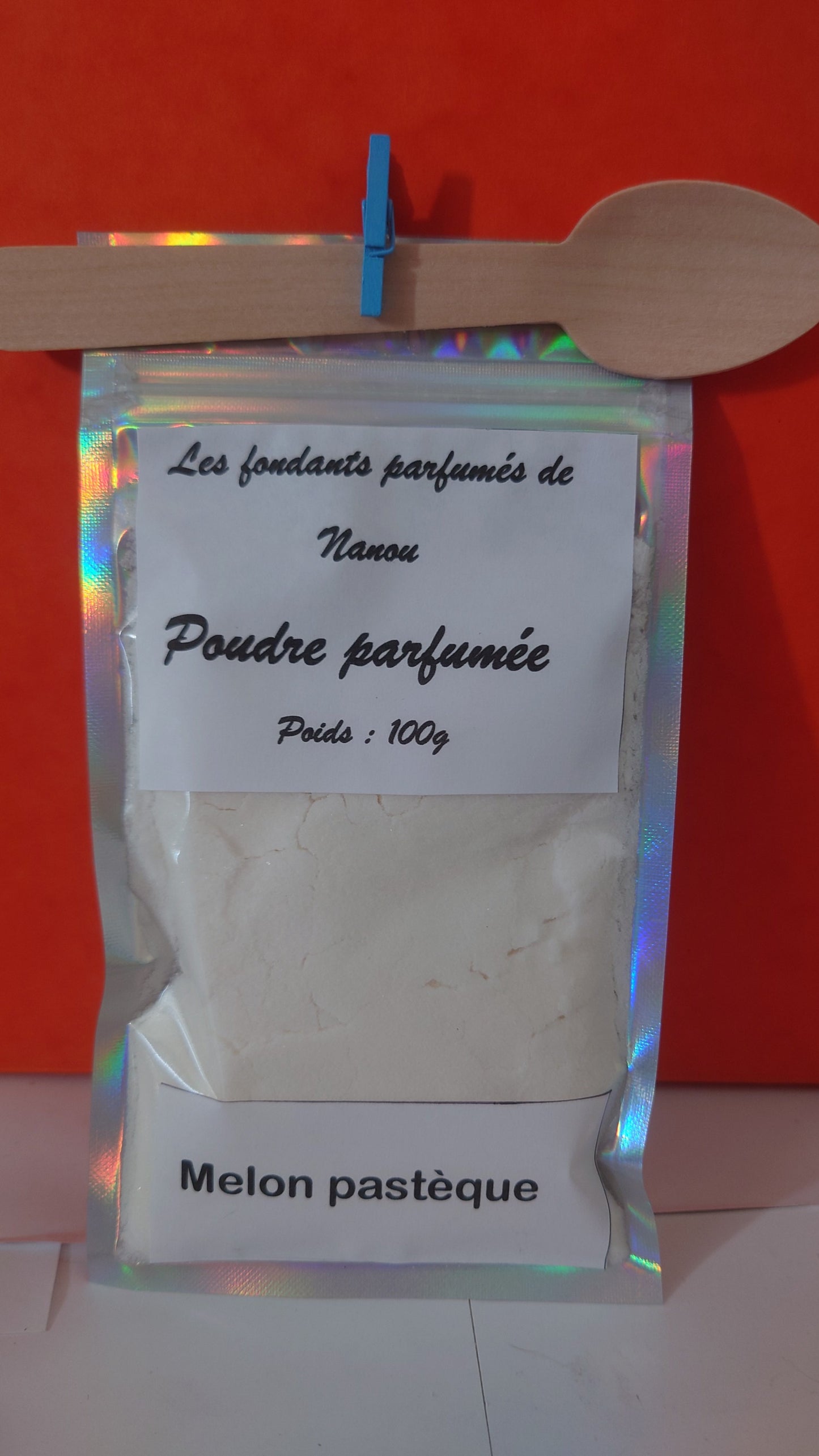 poudre parfumée pour aspirateur melon pasteque 100g