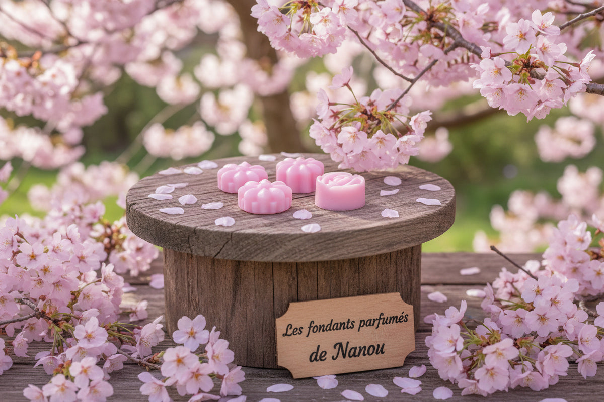 fondant parfumé fleur de sakura