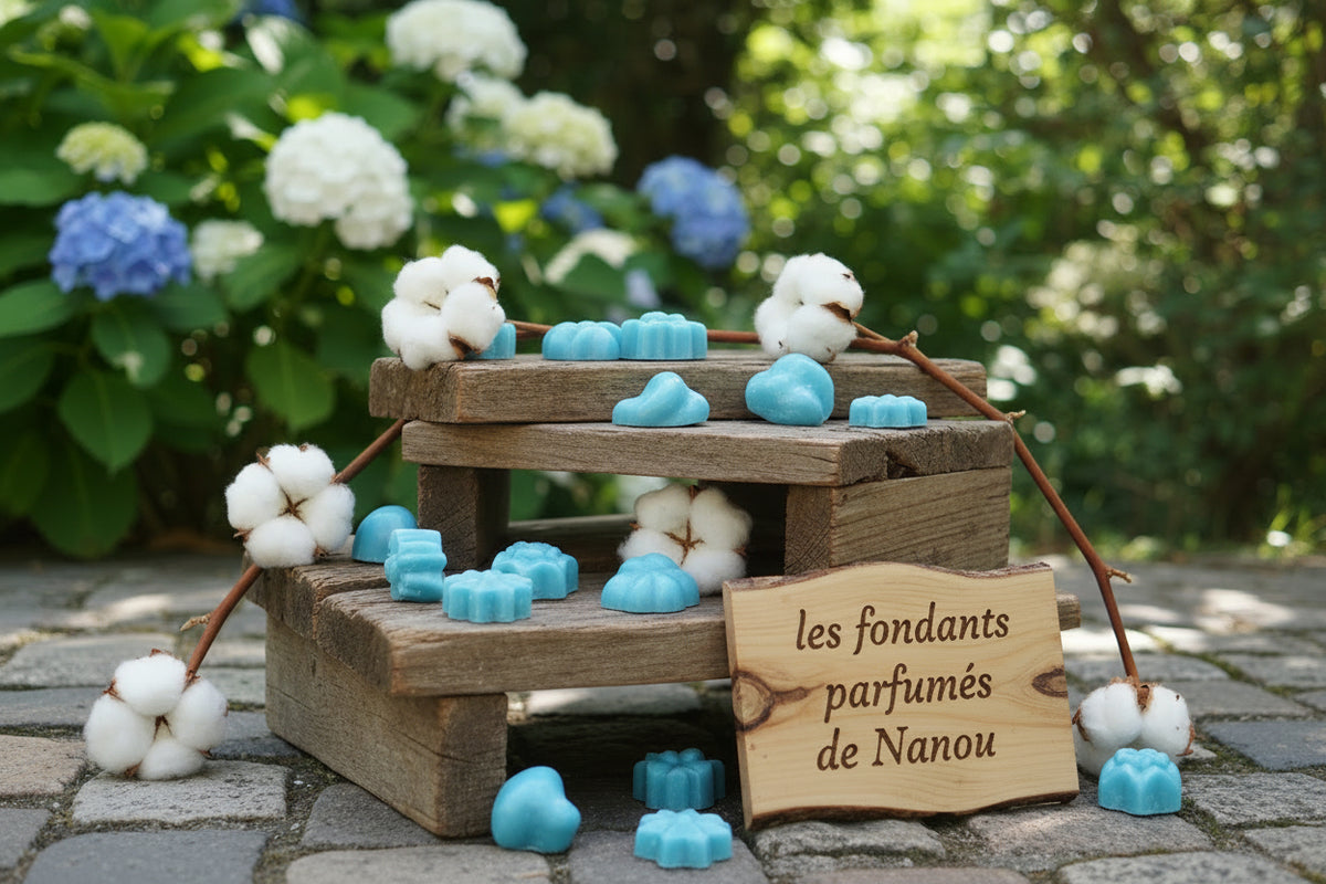 fondant parfumé fleur de coton