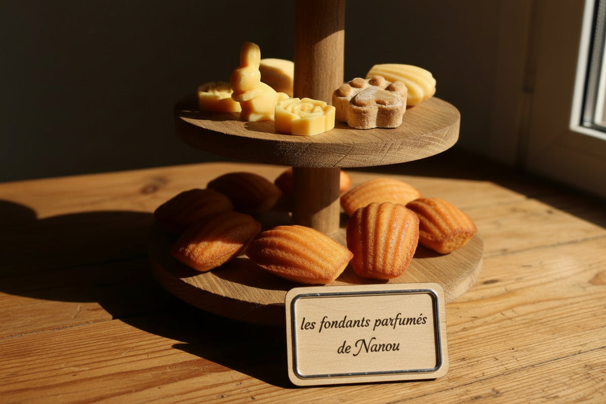 fondant parfumé madeleine