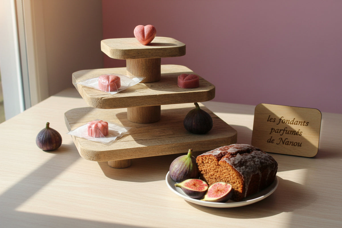 fondant parfumé pain d'epices et figue