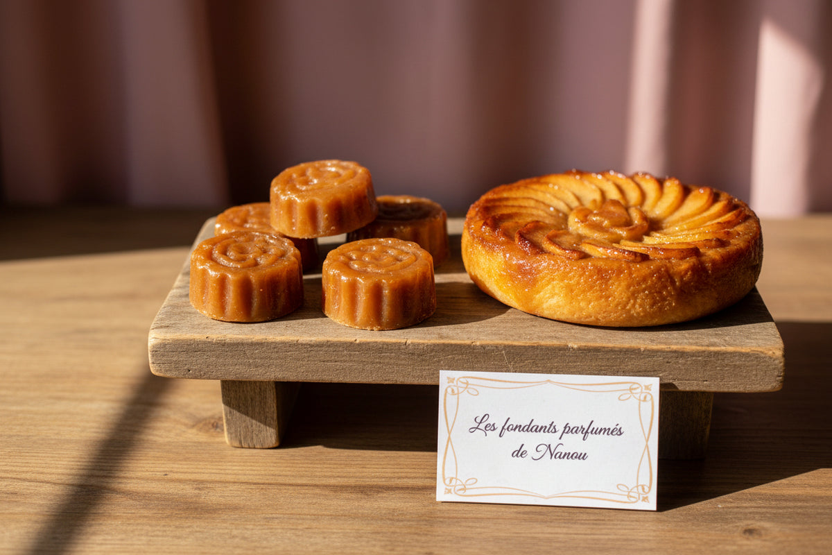 fondant parfumé tarte tatin