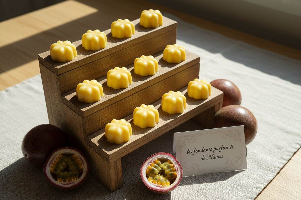 fondant parfumé fruits de la passion