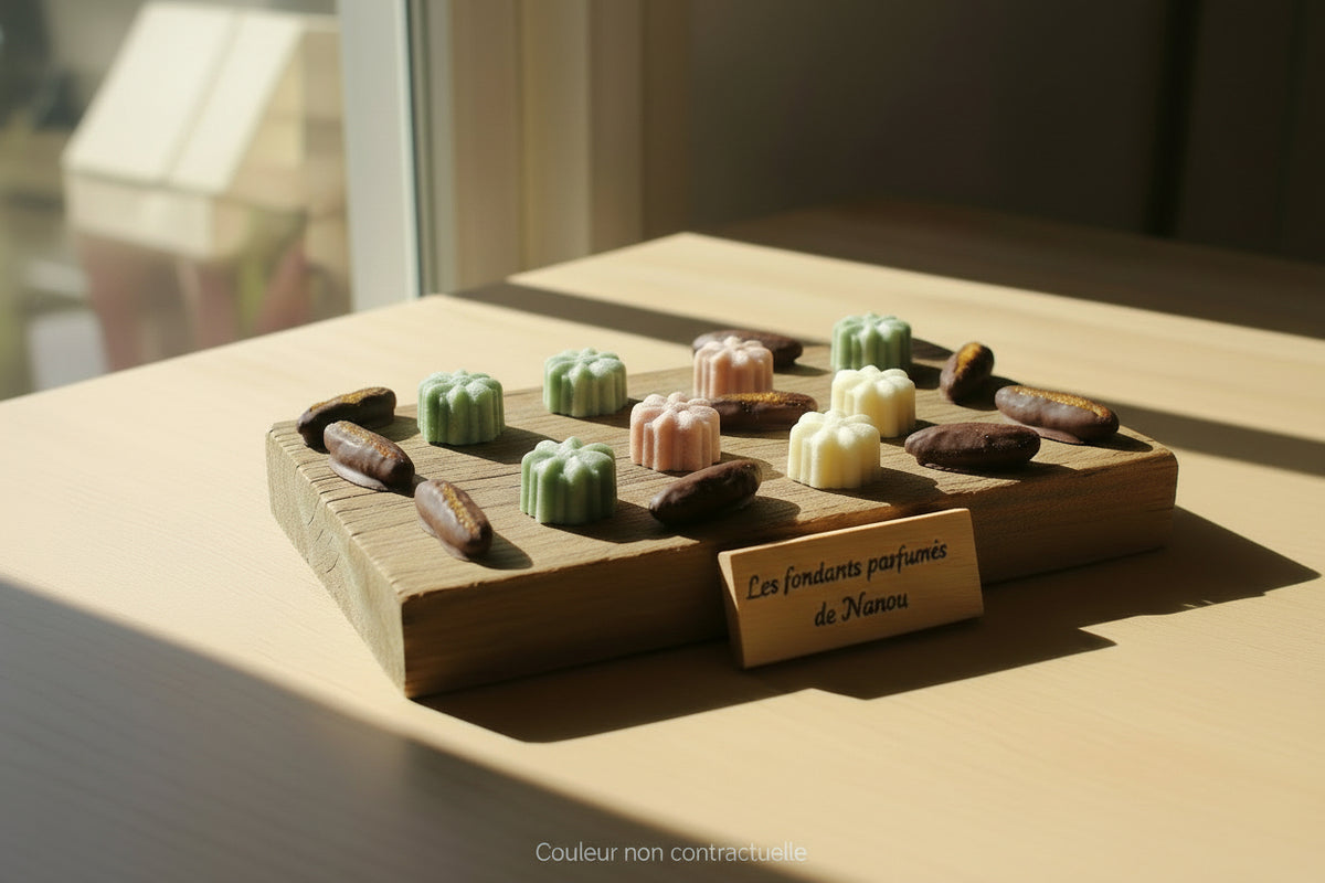 fondant parfumé orangettes