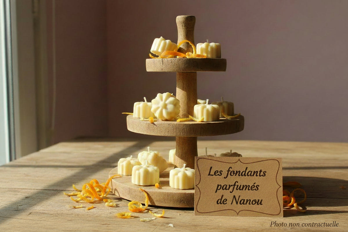 fondant parfumé zeste d'agrumes