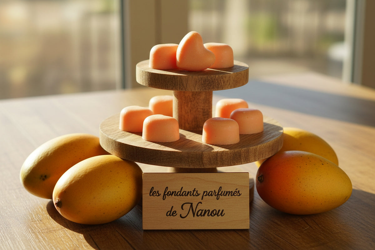 fondant parfumé mangue