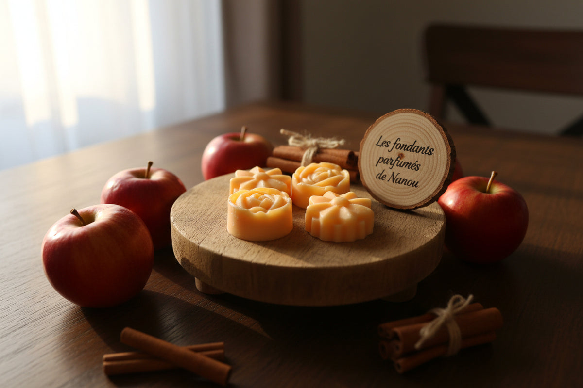 fondant parfumé pomme cannelle