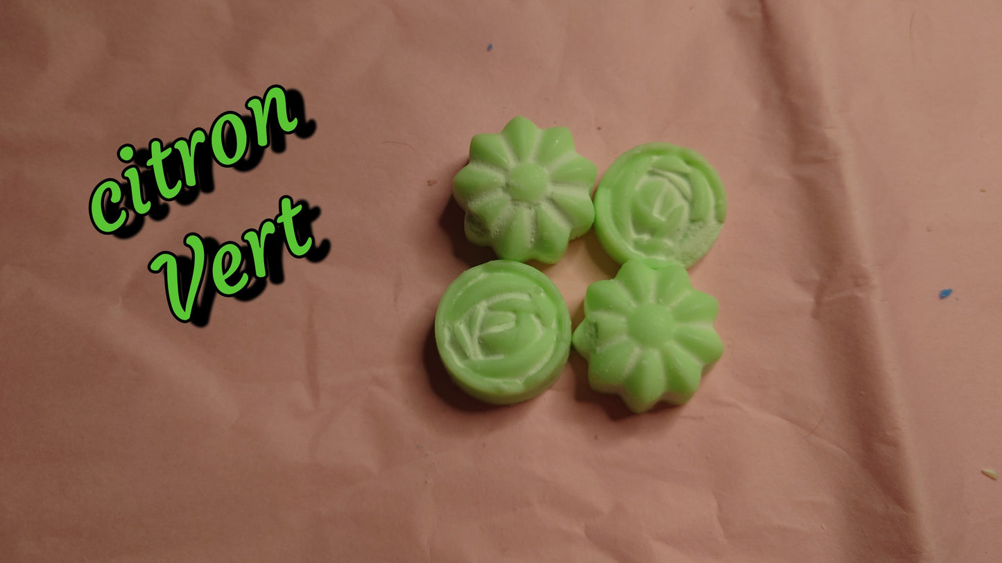 fondant parfumé citron vert