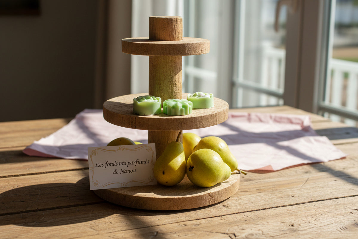 fondant parfumé poire