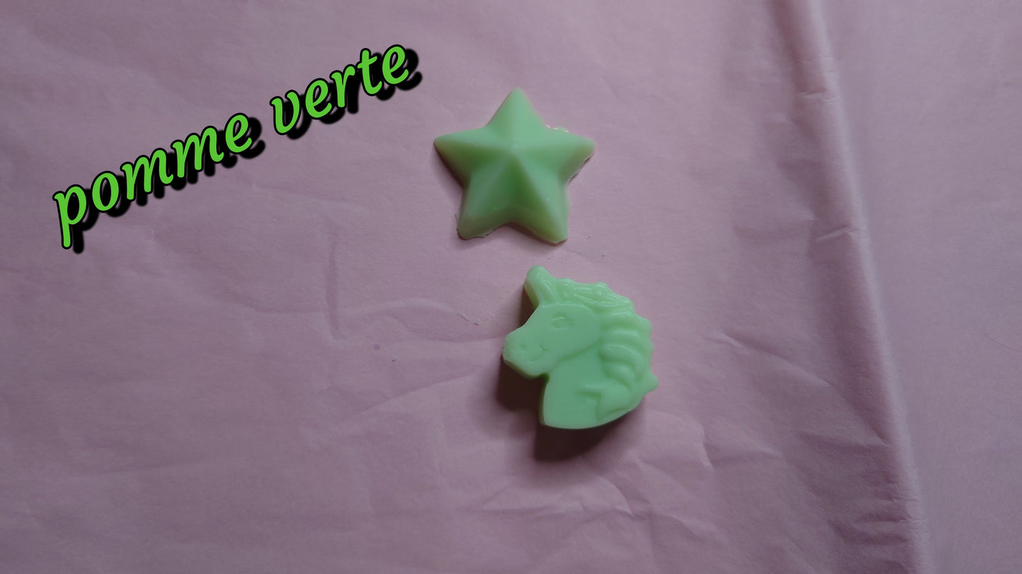 fondant parfumé pomme verte
