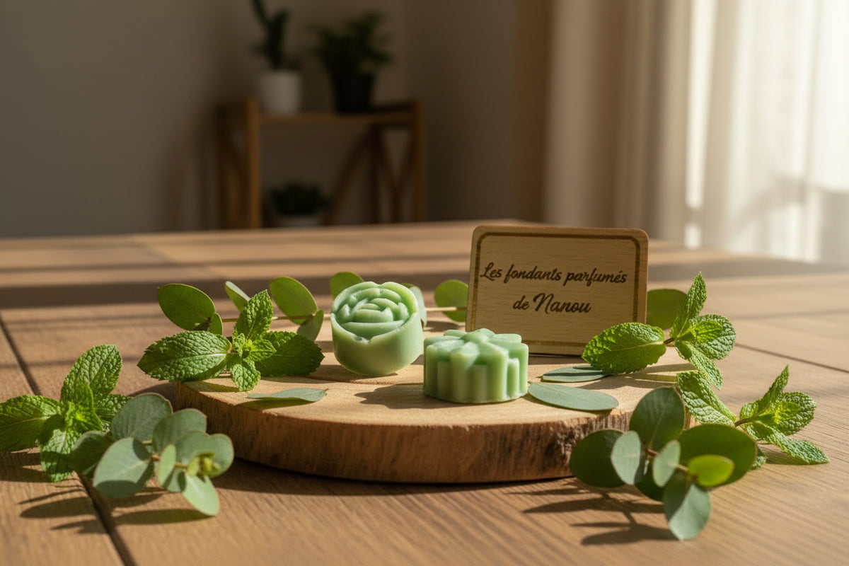 fondant parfumé menthe eucalyptus