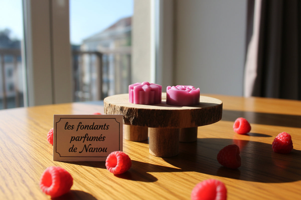 fondant parfumé framboise