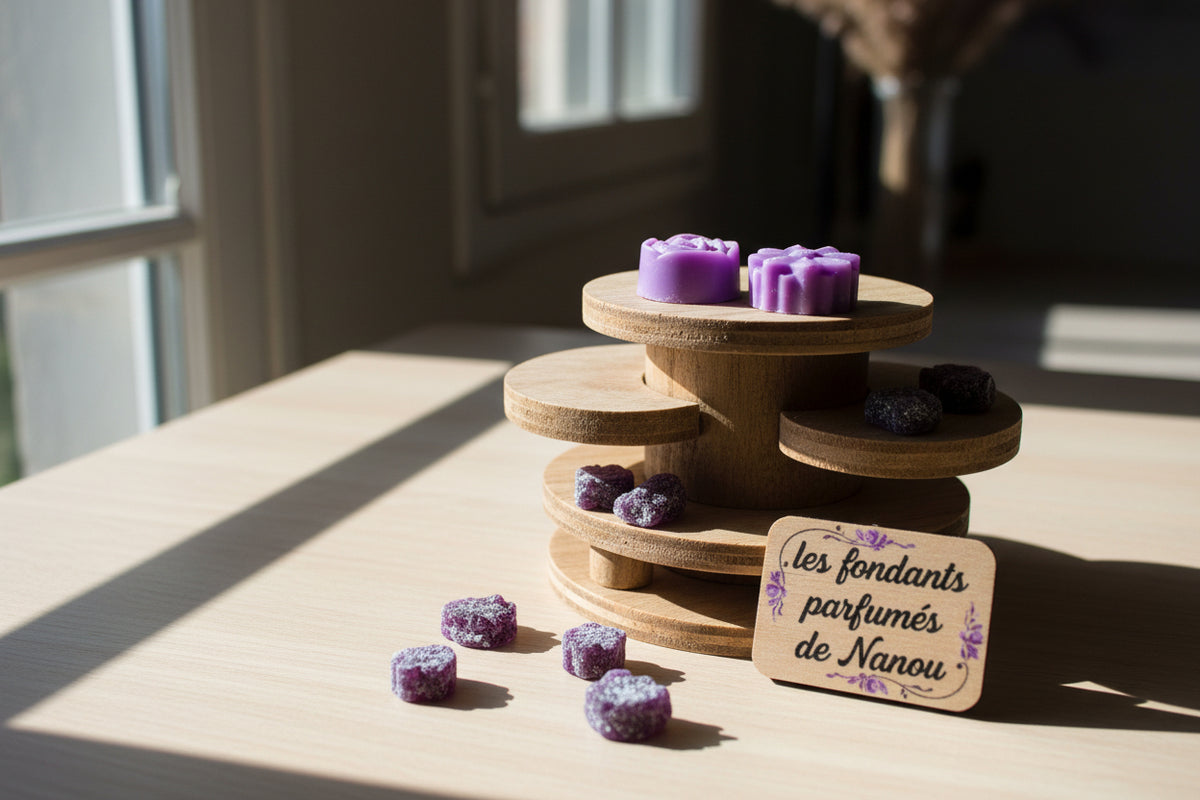 fondant parfumé bonbon violette