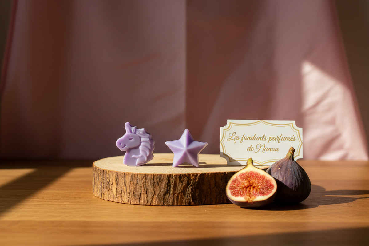 fondant parfumé figue