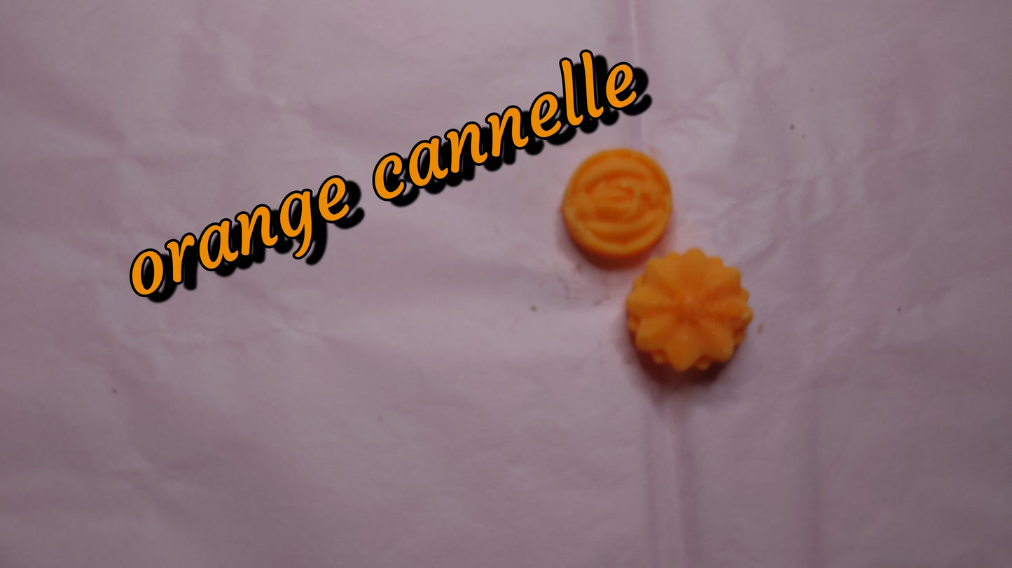 fondant parfumé orange cannelle