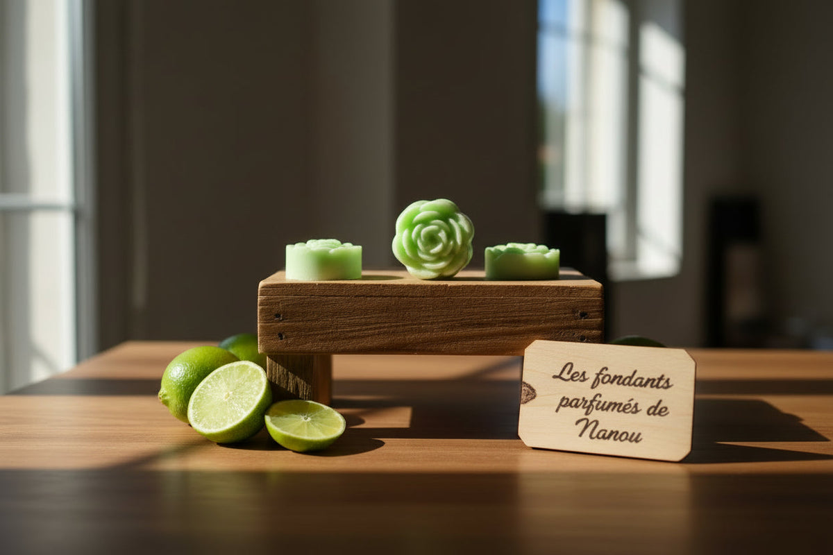 "fondant parfumé citron vert"