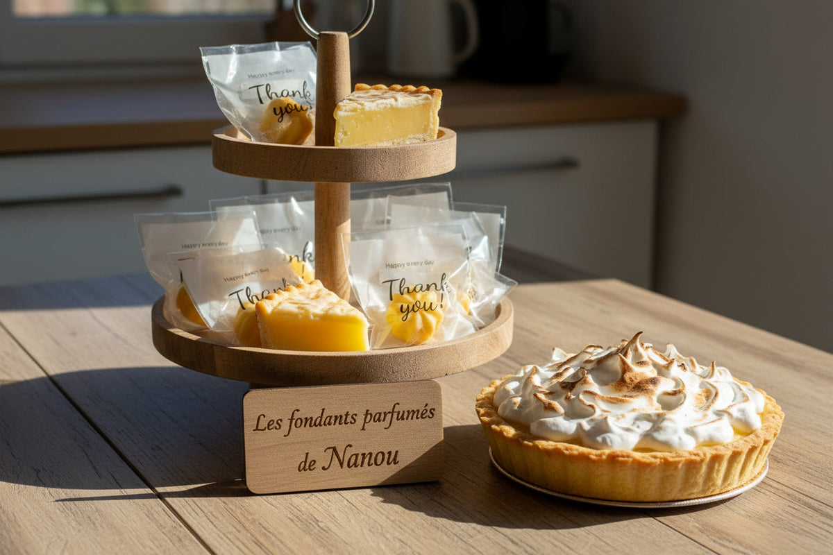 "fondant parfumé citron meringuée"