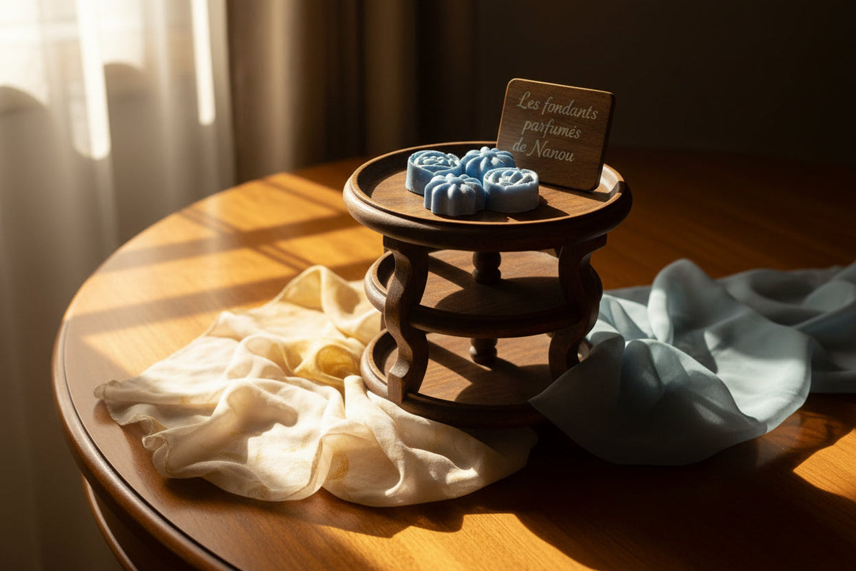 "fondant parfumé cachemire et soie"