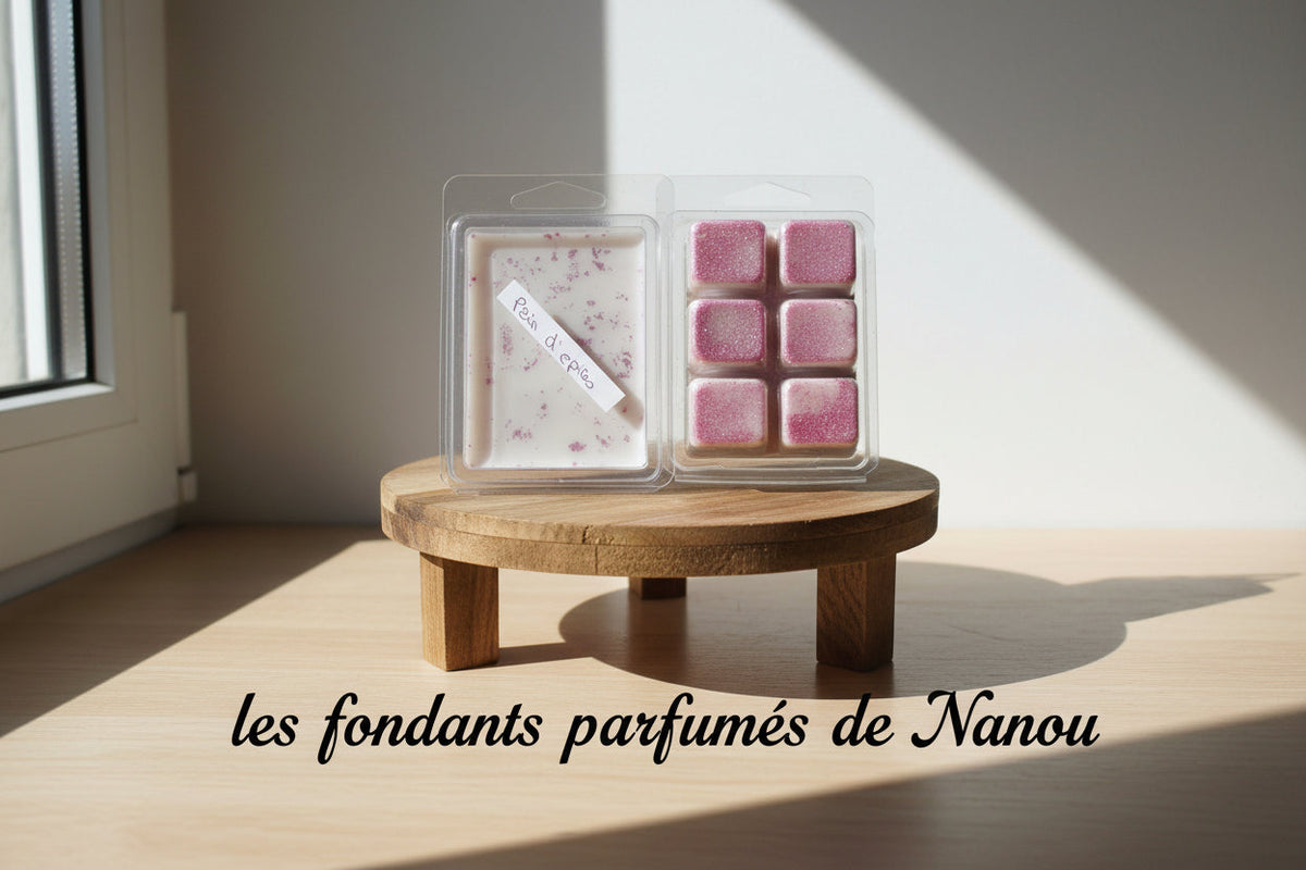 "Fondant parfumé clamshell (boîte) pain d'épices - Les fondants parfumés de nanou"