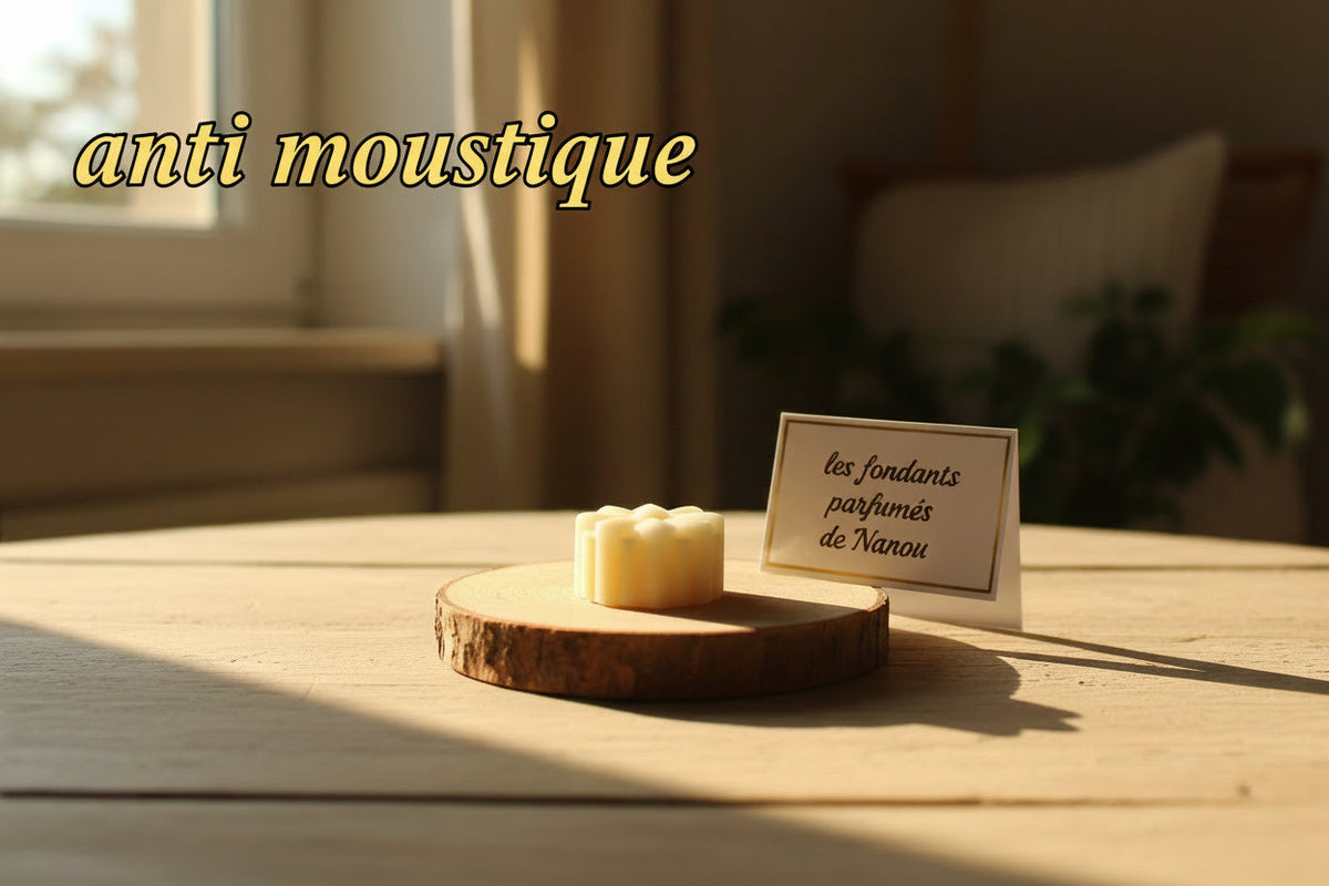 "fondant parfumé anti moustique"