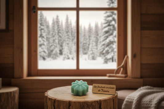 "fondant parfumé chalet en laponie"