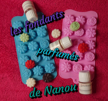 "Fondant parfumé format tablette sur commande - Les fondants parfumés de nanou"