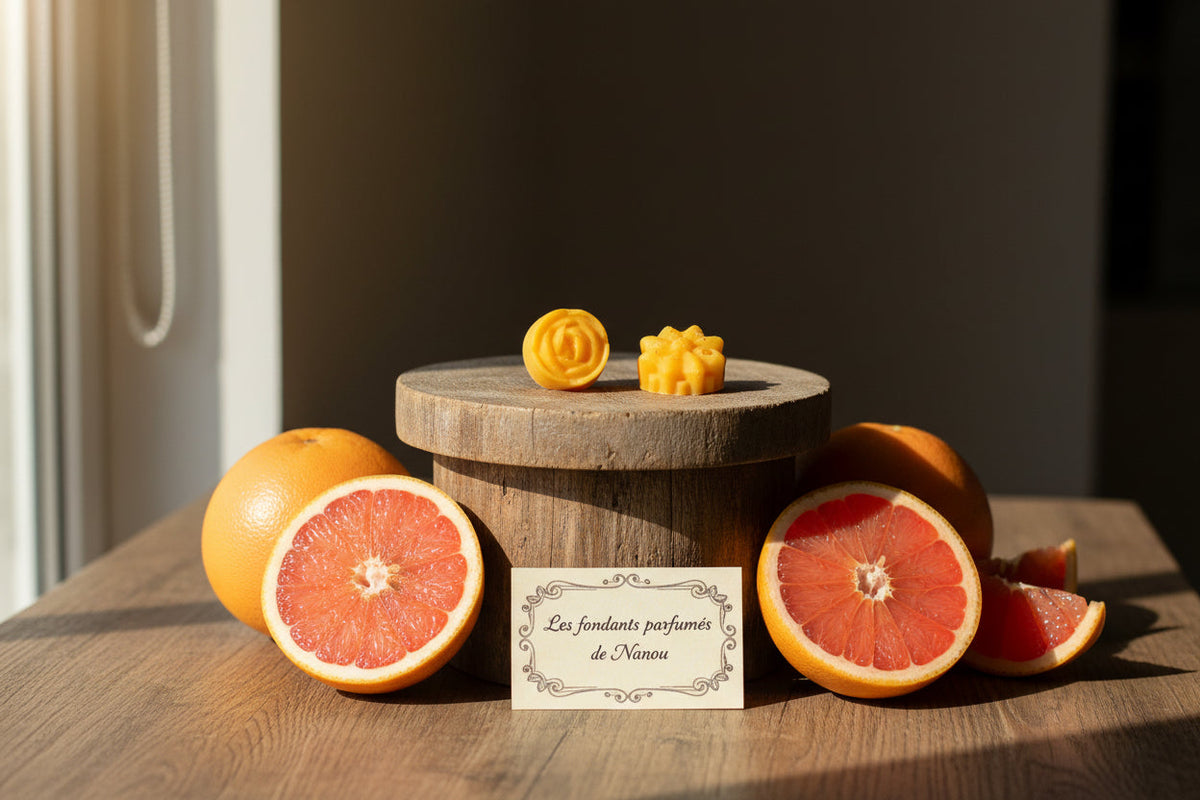 "fondant parfumé pamplemousse "
