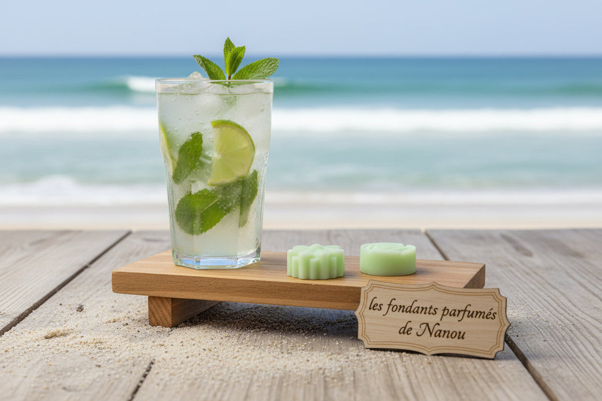 "fondant parfumé mojito"
