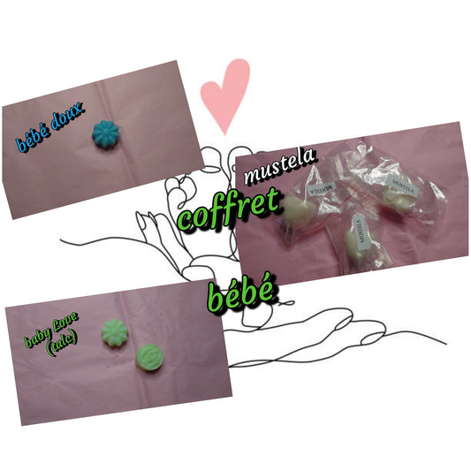 Coffret fondant parfumé bébé - Les fondants parfumés de nanou