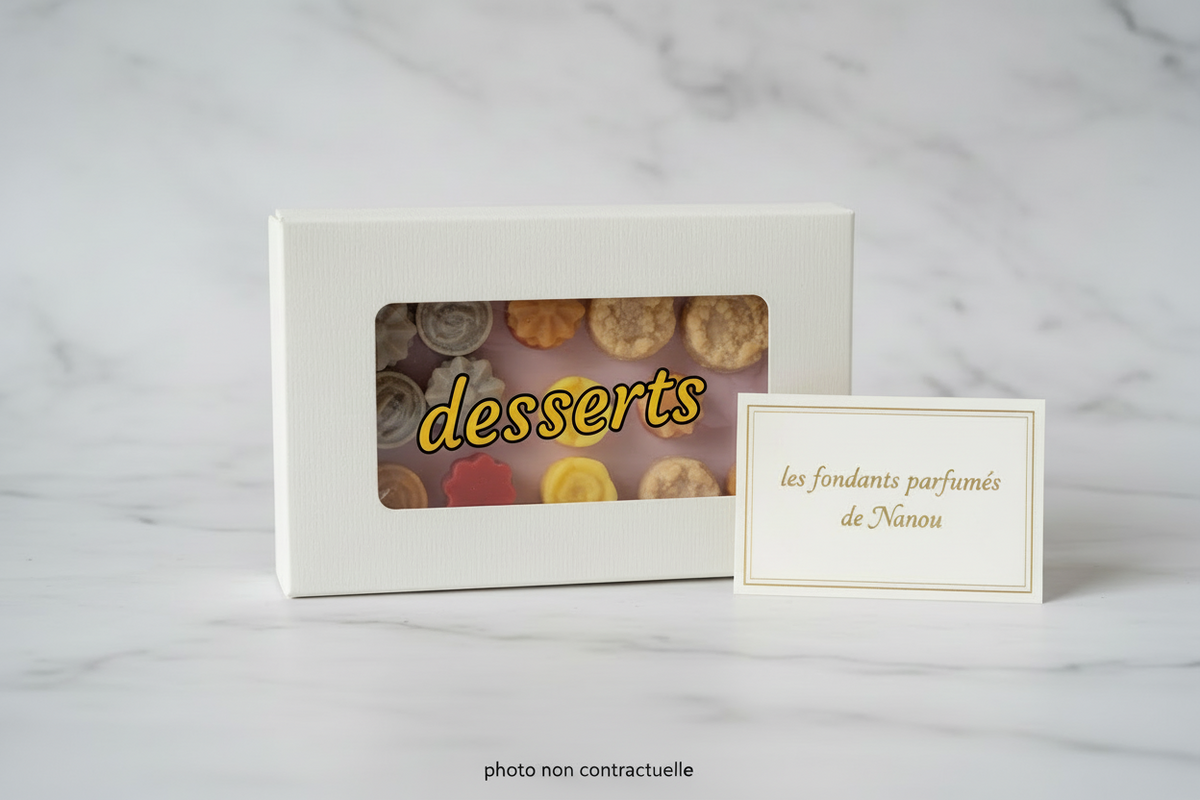 Coffret 5 fondants desserts