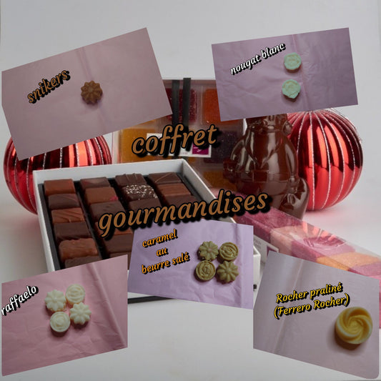 fondant parfumé Coffret gourmandises - Les fondants parfumés de nanou