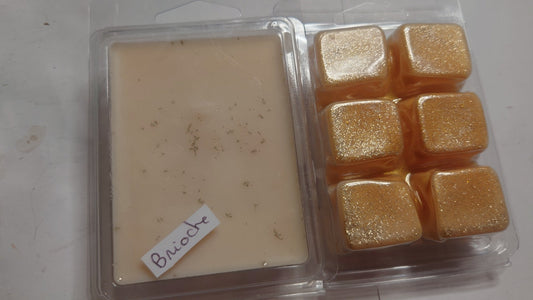 Fondant parfumé clamshell (boîte) brioche - Les fondants parfumés de nanou