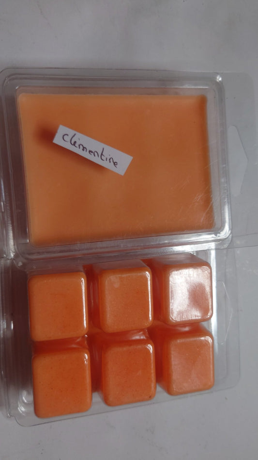 Fondant parfumé clamshell (boîte) clémentine - Les fondants parfumés de nanou