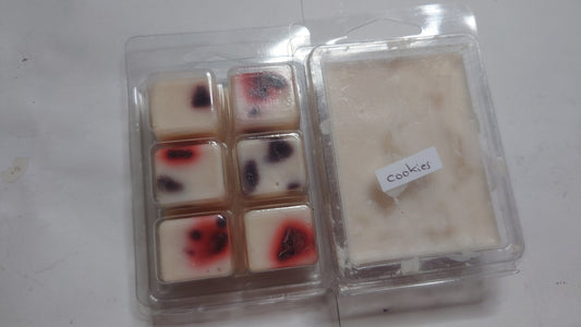 Fondant parfumé clamshell (boîte) cookies au chocolat - Les fondants parfumés de nanou
