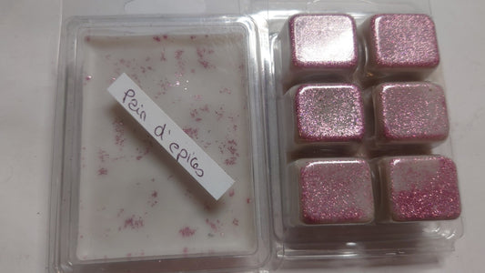 Fondant parfumé clamshell (boîte) pain d'épices - Les fondants parfumés de nanou