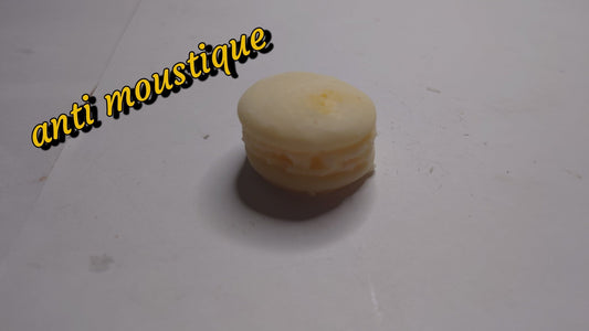 Fondant parfumé format macaron anti moustique - Les fondants parfumés de nanou