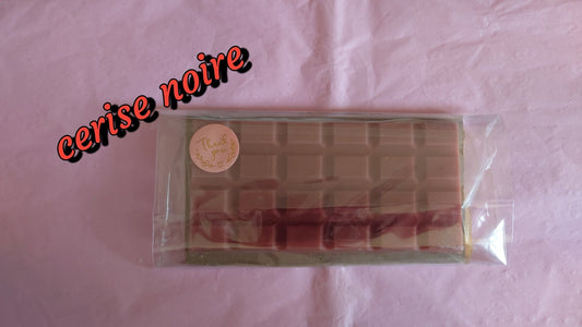 Fondant parfumé format tablette cerise noire - Les fondants parfumés de nanou