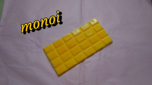 fondant parfumé format tablette Monoi - Les fondants parfumés de nanou