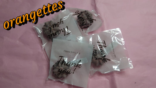fondant parfumé orangettes